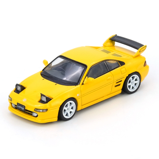 Toyota MR2 (SW20) yellow 1:64 Inno Models