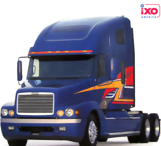 Freightliner Century Class 112 Sleeper 2003 blue 1:64 Ixo America