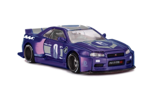 Nissan Skyline GT-R (R34) Kaido Racing Factory V2 1:64 Mini GT