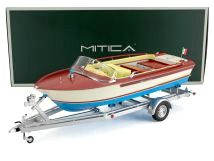 Riva Junior 1966 Motorboat ivory/yellow 1:18 Mitica