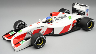 Footwork F1 FA13 Mugen Honda #9 M.Alboreto Monaco GP 1992 with Pilot Figure 1:18 Tecnomodel