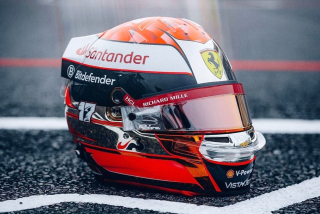 Helmet - Charles Leclerc - Scuderia Ferrari HP Japan GP 2024 1:5 Look Smart Models
