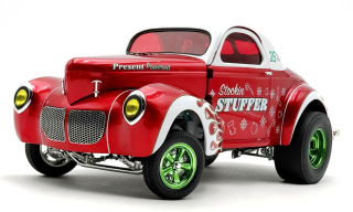 Gasser *Stockin Stuffer* 1940 red/white/green 1:18 Acme Diecast