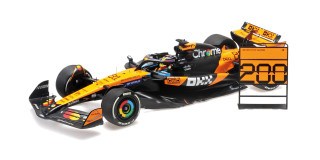 McLaren F1 Team MCL39 #81 O.Piastri Hungarian GP 2025 1:18 Minichamps