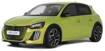 Peugeot E-208 GT 2024 jaune agueda 1:18 OttOmobile