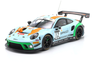 Porsche 911 991-2 GT3 R Team GPX Racing Gulf #12 Campbell/Pilet/Jaminet 24H Spa 2020 1:18 Ixo Models