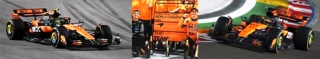Set - McLaren MCL39 #4 L.Norris & #81 O.Piastri F1 Constructors' Champion 2025 1:43 Spark