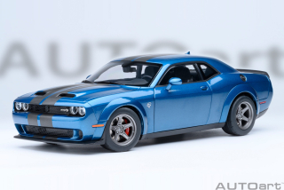 Dodge Challenger SRT Super Stock 2023 blue 1:18 AUTOart