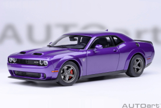 Dodge Challenger SRT Super Stock 2023 purple 1:18 AUTOart