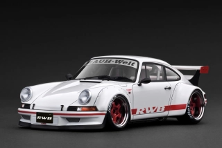 Porsche RWB Backdate white 1:18 Ignition Model