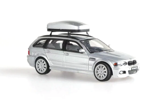 BMW E46 Wagon silver 1:64 Street Weapon