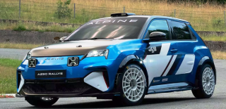 Alpine A290 2025 Rally Launch Livery 1:18 Solido