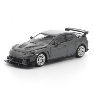 Mazda RX-8 Reamemiya gun metal 1:64 Pop Race
