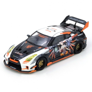 Nissan GT-R R35 Widebody *AORUS* Limited Edition 1:64 Inno Models