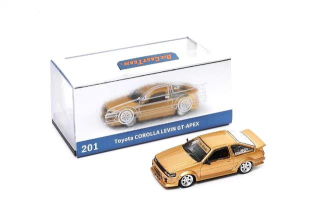 Toyota AE86 gold 1:64 DCT