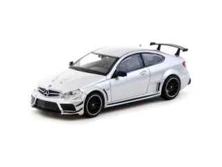 Mercedes-Benz C 63 AMG Coupé Black Series silver metallic 1:64 Tarmac