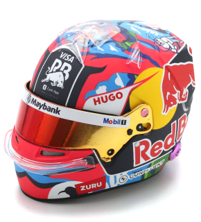 Helmet - Visa Cash App RB F1 Team - Liam Lawson - Singapore GP 2025 1:5 Spark