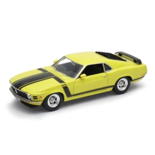 Ford Mustang Boss 302 1970 yellow 1:24 Welly