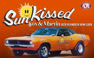 Plymouth HEMI Cuda *Sun Kissed* Sox & Martin 1970 orange 1:18 Acme Diecast