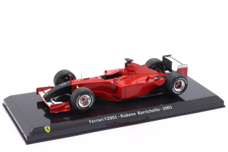 Ferrari F1 F2001 #2 Rubens Barrichello 2nd Italy Monza GP 2001 1:24 Premium Collectibles