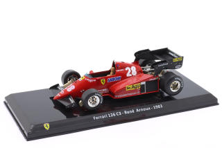 Ferrari F1 126C3 #28 Rene Arnoux 1983 1:24 Premium Collectibles