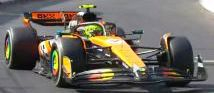 McLaren MCL39 #4 Lando Norris Winner Monaco GP 2025 with Helmet 1:43 Bburago