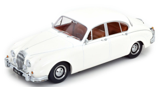Daimler 250 V6 LHD 1962 white/brown interior 1:18 KK Scale