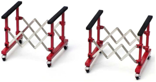 Hood Holder red 1:43 LCD Model