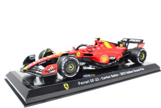 Ferrari SF-23 #55 C. Sainz Winner Singapore GP 2023 1:24 Premium Collectibles