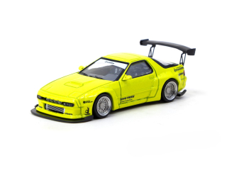 Mazda RX-7 FC3S Pandem yellow 1:64 Tarmac