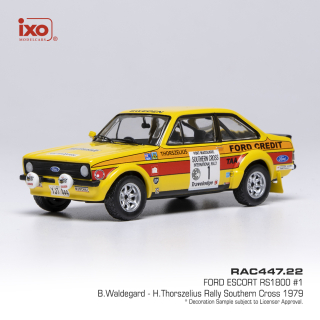 Ford Escort RS1800 #1 Waldegard/Thorszelius Rally Southern Cross 1979 1:43 Ixo Models