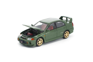 Mitsubishi Lancer Evolution IV *Enigma Exclusive* green 1:64 Pop Race