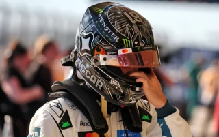 Helmet - McLaren - Oscar Piastri - US GP 2025 1:5 Spark