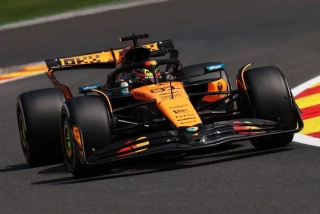 McLaren MCL39 #81 O.Piastri Winner Belgian GP 2025 1:18 Spark