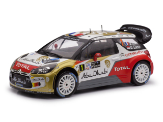 Citroen DS3 WRC #1 Loeb/Elena Winner Rallye Argentina 2013 1:18 Altaya