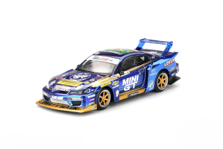 Nissan Silvia S15 LB-Super Silhouette Team Mini GT #555 Liberty Walk Formula Drift 2025 1:64 Mini GT