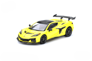 Chevrolet Corvette C8 ZR1 2025 accelerate yellow 1:64 Mini GT