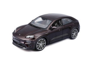 Porsche Macan Turbo 2024 dark copper 1:24 Bburago