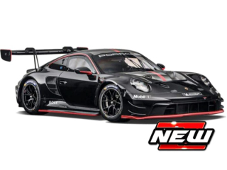 Porsche 911 GT3 R 2023 black/red 1:43 Bburago