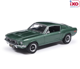 Ford Mustang 1968 highland green 1:43 Ixo America