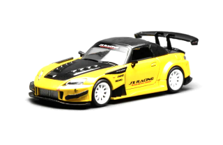 Honda S2000 Spider Hard-Top Closed J's Racing 2001 yellow/black 1:64 Motorhelix 