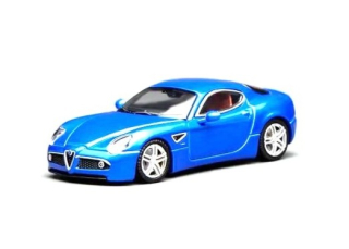 Alfa Romeo 8C Competizione 2008 blue 1:64 Motorhelix 