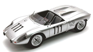 Porsche 718 WRS Spider Team Porsche System Engineering #111 Hill/Herrmann 3rd 1000KM Nürburgring 1962 1:18 Tecnomodel