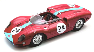 Ferrari 365 P2 4.4L V12 Spider #24 M.Parkes 6th Guards Trophy Brands Hatch 1965 1:18 Tecnomodel