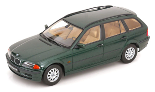 BMW 3-Series E46 Touring 1999 dark green 1:18 KK Scale