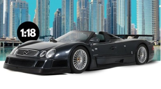 Mercedes-Benz CLK-GTR Roadster 1999 grey 1:18 GT Spirit