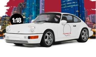 Porsche 911 964 Carrera Cup USA Edition 1992 white 1:18 GT Spirit