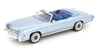 Cadillac Eldorado Convertible 1976 light blue 1:18 MCG
