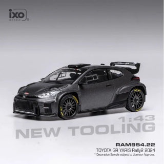 Toyota GR Yaris Rally2 grey 1:43 Ixo Models