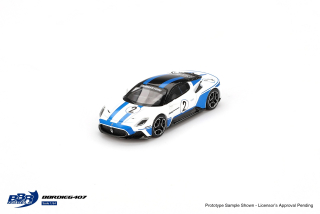 Maserati MC20 #2 Maserati Performance Experience 2024 white/blue 1:64 B.B.R.